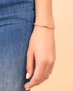 Power Gemstone Bracelet for Compassion || option::18K Gold Plated, Rhodochrosite - Compassion