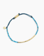 Power Gemstone Bracelet || option::18K Gold Plated, Apatite - Inspiration