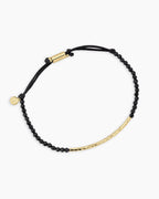 Power Gemstone Bracelet for Protection || option::18K Gold Plated, Black Onyx - Protection