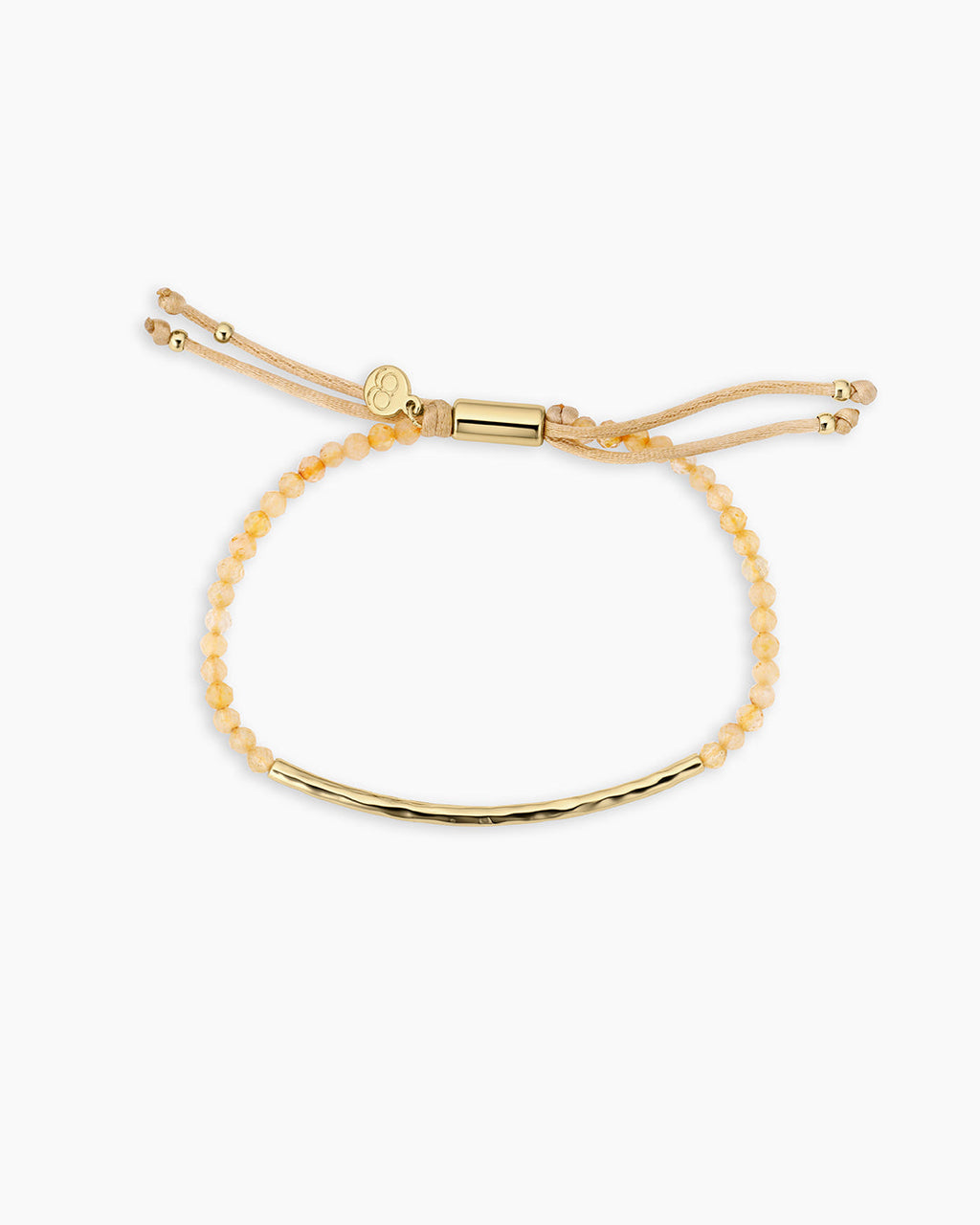 Power Gemstone Bracelet for Abundance || option::18K Gold Plated, Citrine - Abundance