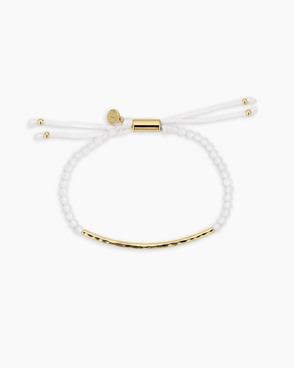Power Gemstone Bracelet for Clarity || option::18K Gold Plated, Crystal Quartz - Clarity