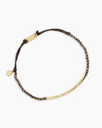 Power Gemstone Bracelet for Strength || option::18K Gold Plated, Pyrite - Strength