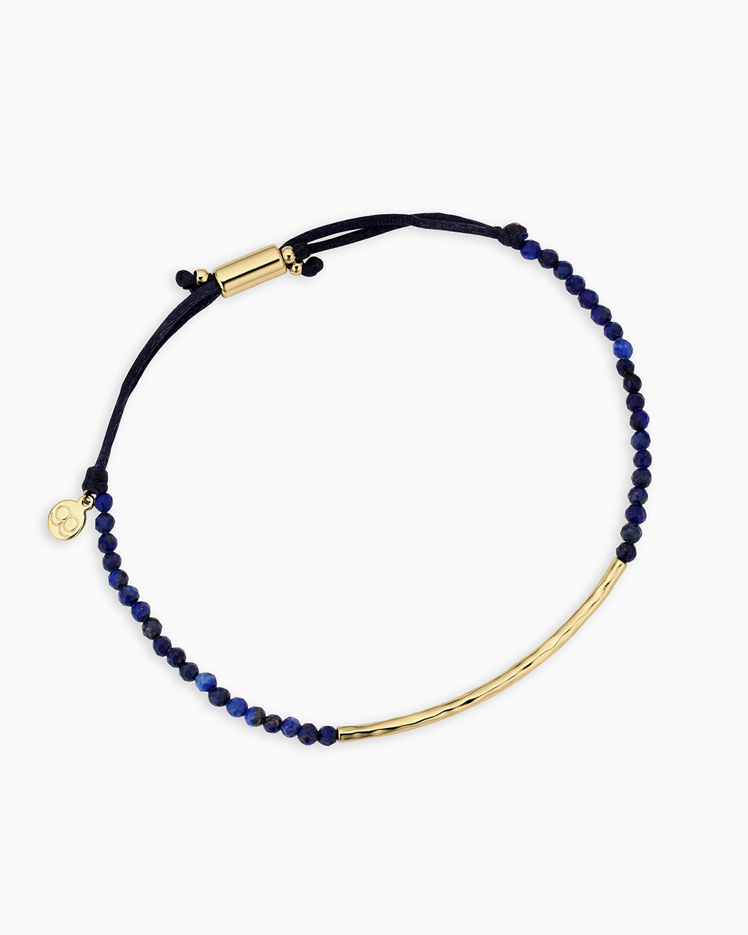 Power Gemstone Bracelet For Wisdom || option::18K Gold Plated, Lapis - Wisdom