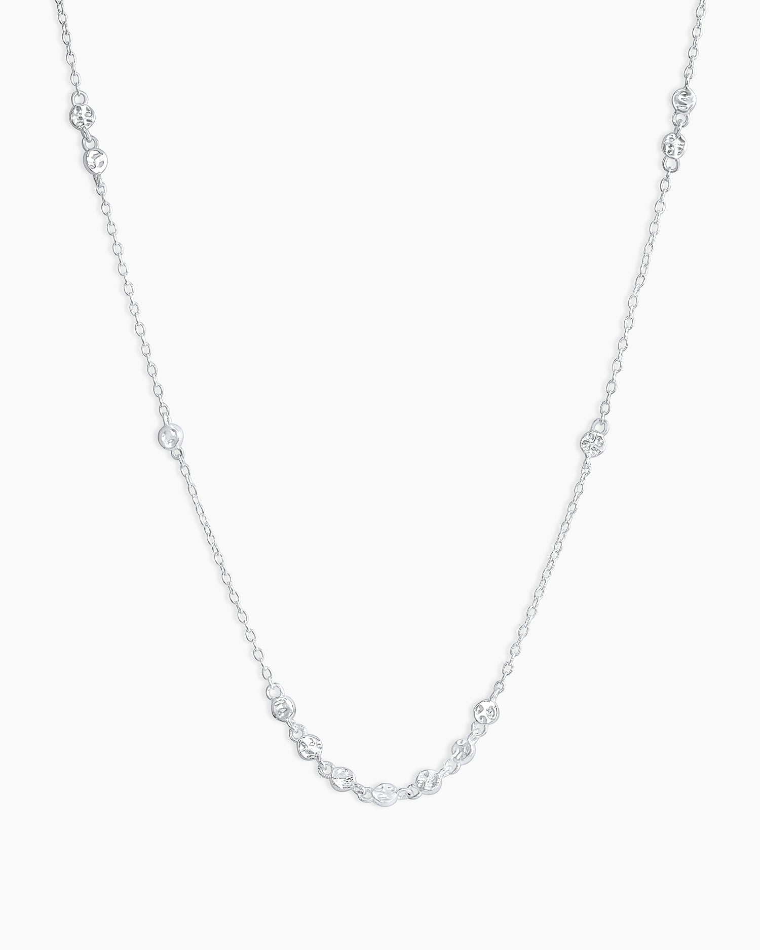 Chloe Mini Choker Necklace || option::Silver Plated
