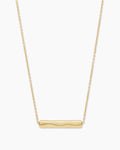 18K Gold Plated engravable Necklace || option::18K Gold Plated