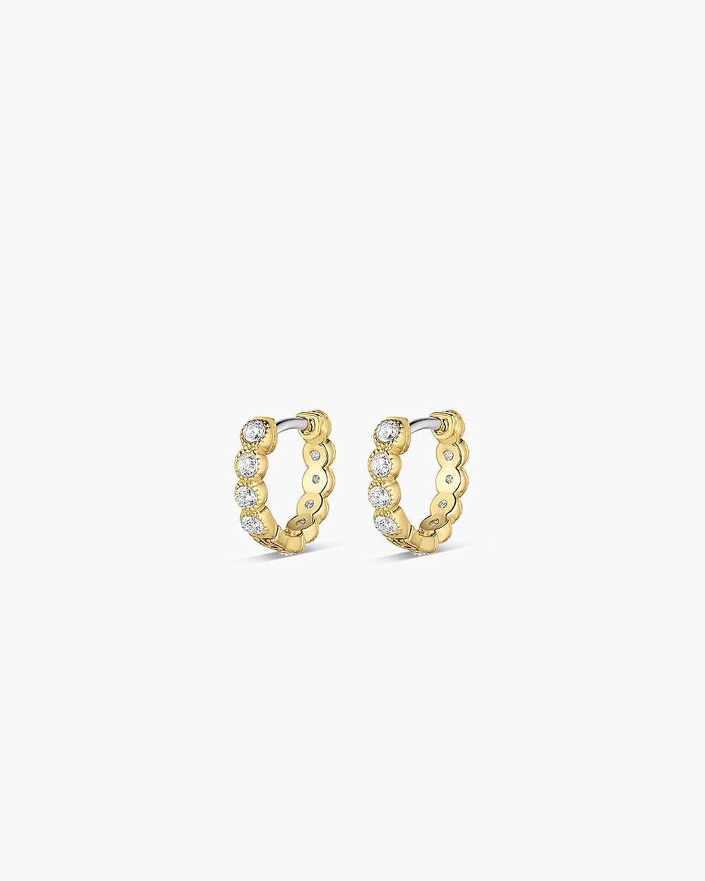 Madison Huggie || option::18K Gold Plated