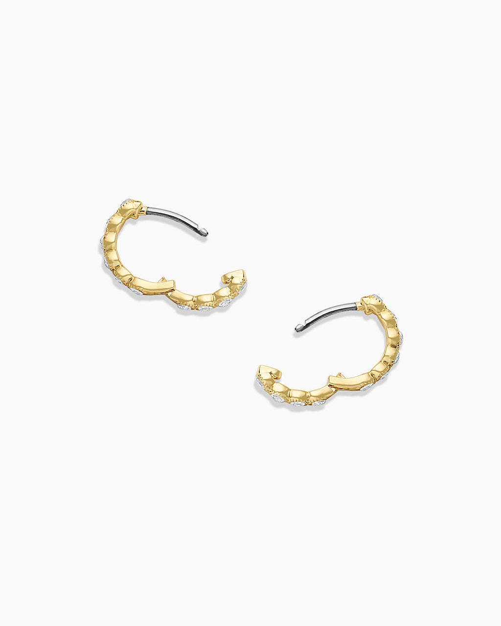 Madison Huggie || option::18K Gold Plated