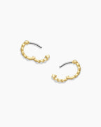 Madison Huggie || option::18K Gold Plated