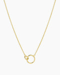 Wilshire Charm Adjustable Necklace || option::18K Gold Plated