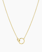 Wilshire Charm Adjustable Necklace || option::18K Gold Plated