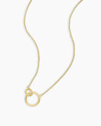 Wilshire Charm Adjustable Necklace || option::18K Gold Plated