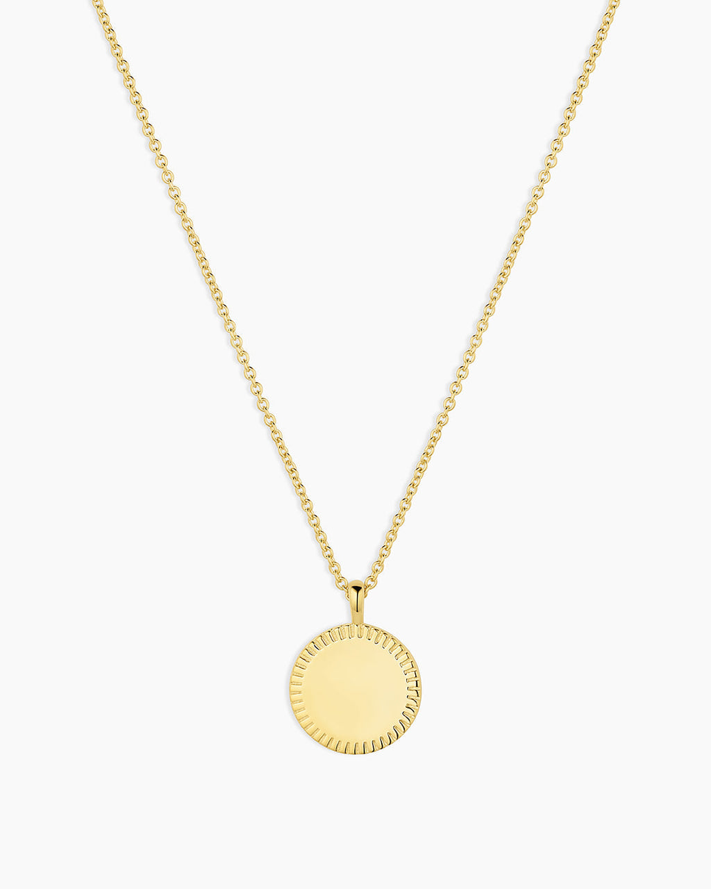 18K Gold Plated engravable Necklace || option::18K Gold Plated