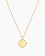 18K Gold Plated engravable Necklace || option::18K Gold Plated
