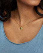18K Gold Plated engravable Necklace || option::18K Gold Plated