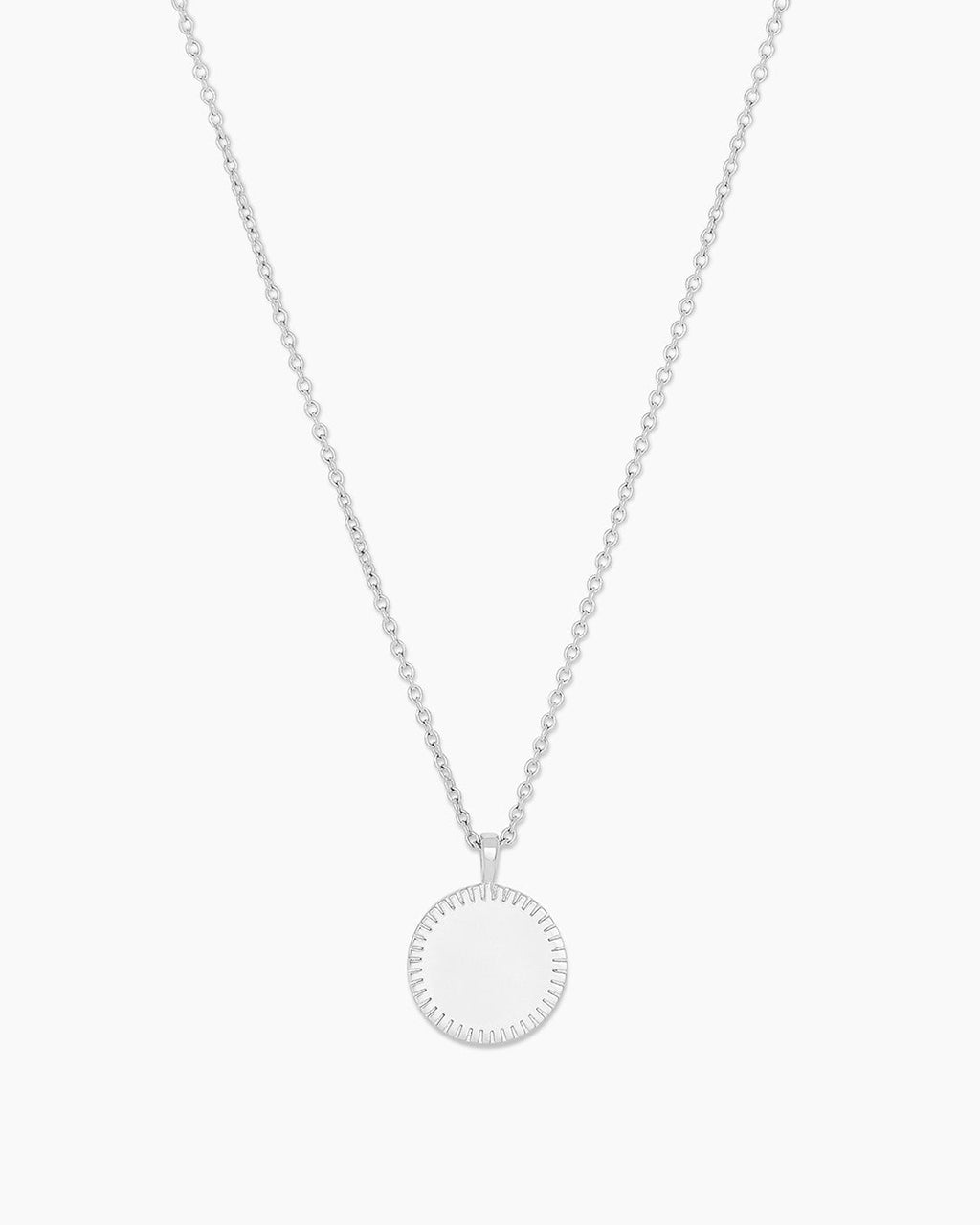 Silver engravable Necklace || option::Silver Plated