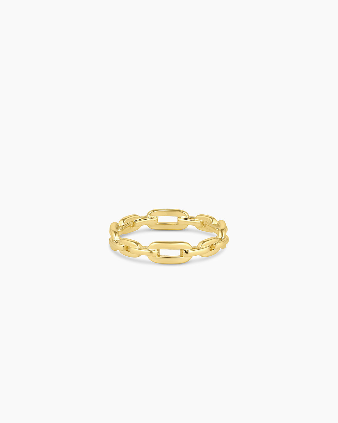 Parker Link Ring, 18K Gold Plated link ring, chain link ring || option::18K Gold Plated