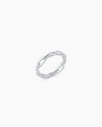 Parker Link Ring, 18K Gold Plated link ring, chain link ring || option::Silver Plated