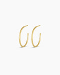 Taner Small Hoops || option::18K Gold Plated