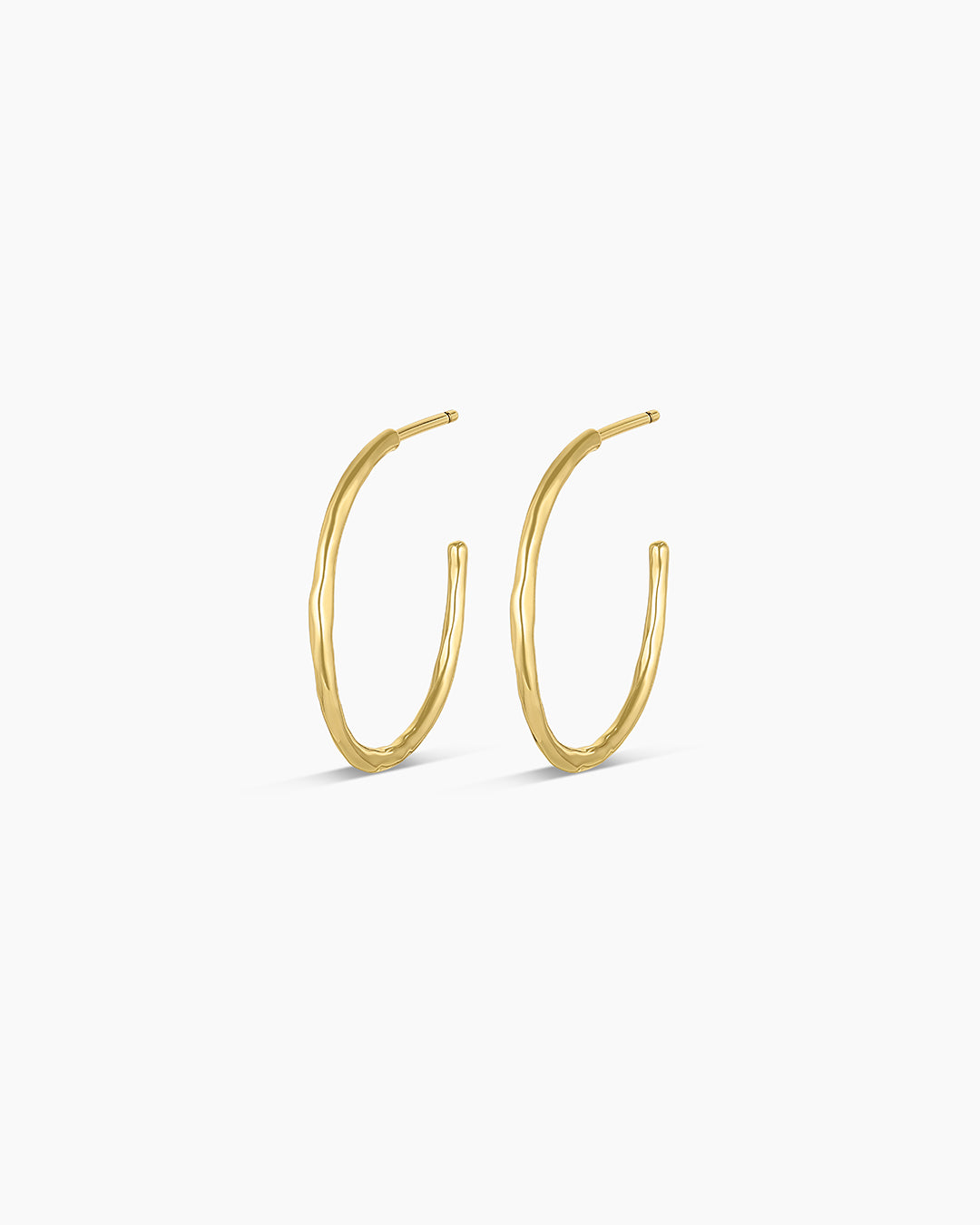 Taner Small Hoops || option::18K Gold Plated