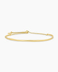 Taner Bar Bracelet || option::18K Gold Plated