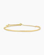Taner Bar Bracelet || option::18K Gold Plated