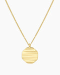 Sunset Coin Necklace || option::18K Gold Plated