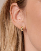 Wilder Huggies || option::18K Gold Plated