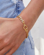 Wilder Chain Bracelet || option::18K Gold Plated