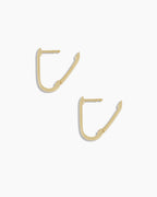 Parker Huggie || option::14K Solid Gold