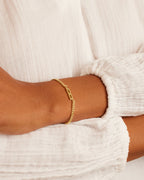 Wilder Alphabet Bracelet Wilder Alphabet Bracelet #B || option::18K Gold Plated, B