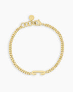 Wilder Alphabet Bracelet Wilder Alphabet Bracelet #C || option::18K Gold Plated, C