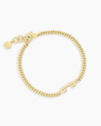Wilder Alphabet Bracelet Wilder Alphabet Bracelet #C || option::18K Gold Plated, C