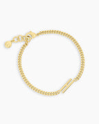 Wilder Alphabet Bracelet Alphabet Bracelet #H || option::18K Gold Plated, H