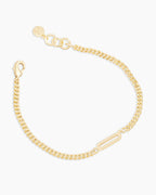 Wilder Alphabet Bracelet Alphabet Bracelet #Q || option::18K Gold Plated, Q