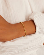 Wilder Alphabet Bracelet Alphabet Bracelet #T || option::18K Gold Plated, T