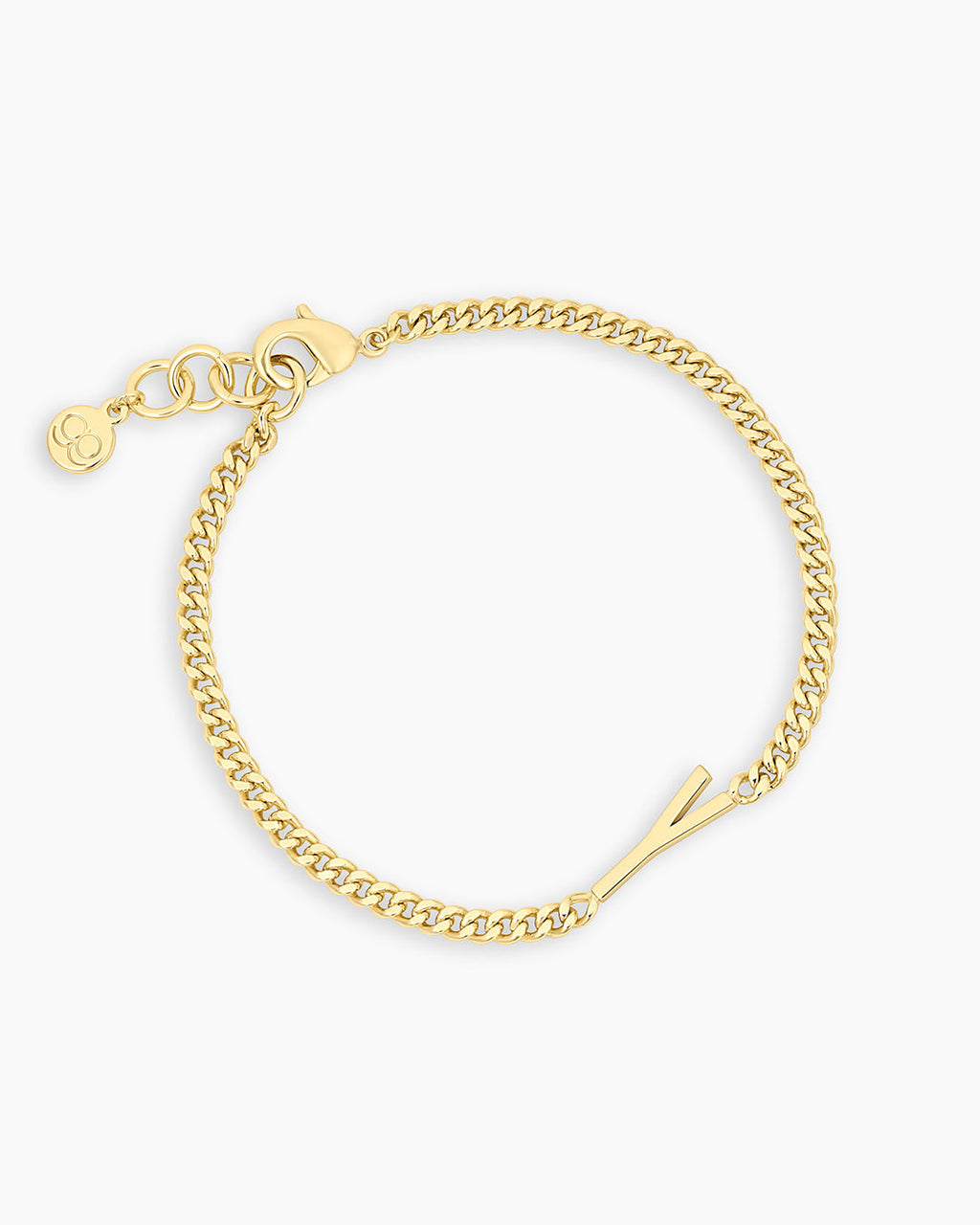 Wilder Alphabet Bracelet Alphabet Bracelet #Y || option::18K Gold Plated, Y