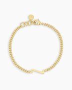 Wilder Alphabet Bracelet Alphabet Bracelet #Z || option::18K Gold Plated, Z