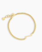 Wilder Alphabet Bracelet Alphabet Bracelet #Z || option::18K Gold Plated, Z
