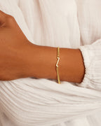 Wilder Alphabet Bracelet Alphabet Bracelet #Z || option::18K Gold Plated, Z