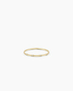 Diamonds Stacking Ring || option::14K Solid Gold