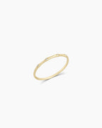 Diamonds Stacking Ring || option::14K Solid Gold