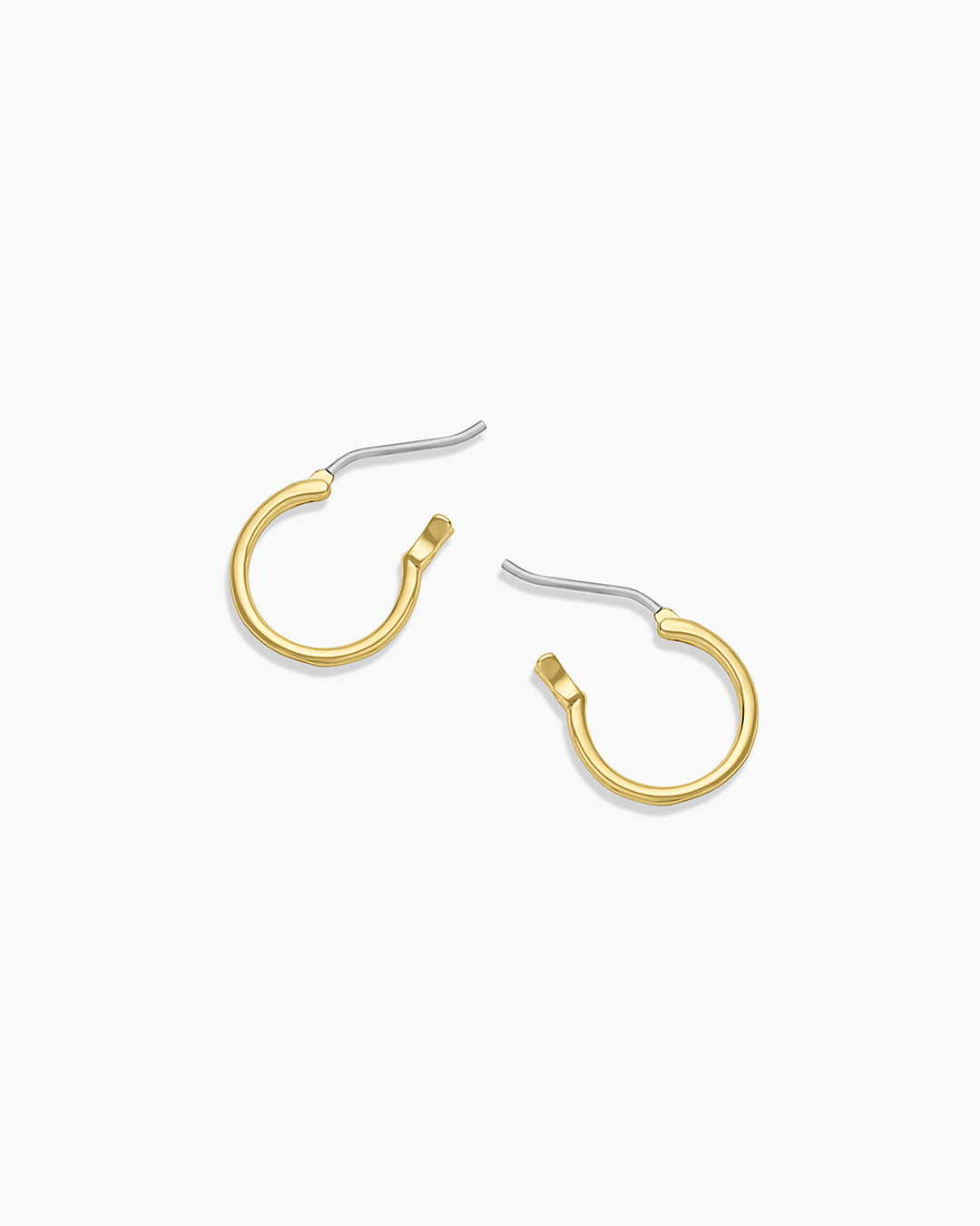 Taner Mini Huggies || option::18K Gold Plated