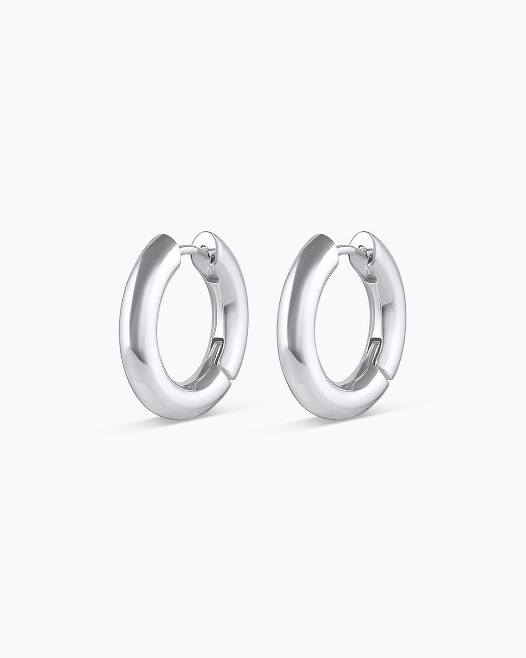 Lou Hoops || option::Silver Plated