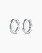 Lou Hoops || option::Silver Plated