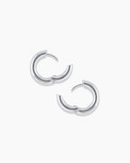 Lou Hoops || option::Silver Plated