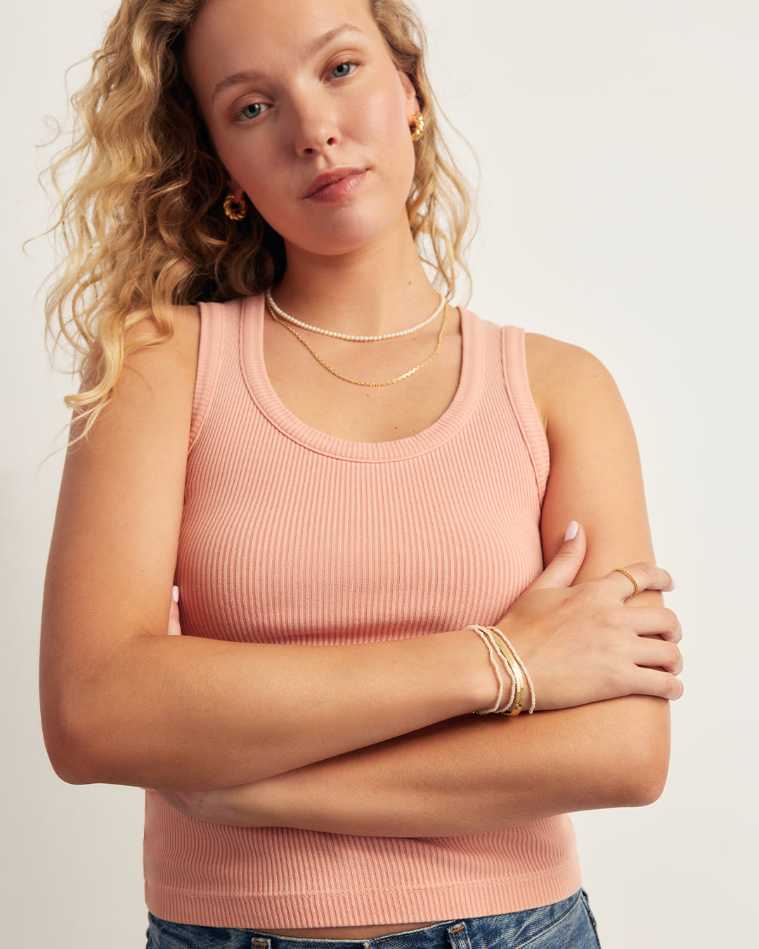 Venice Bracelet || option::18K Gold Plated