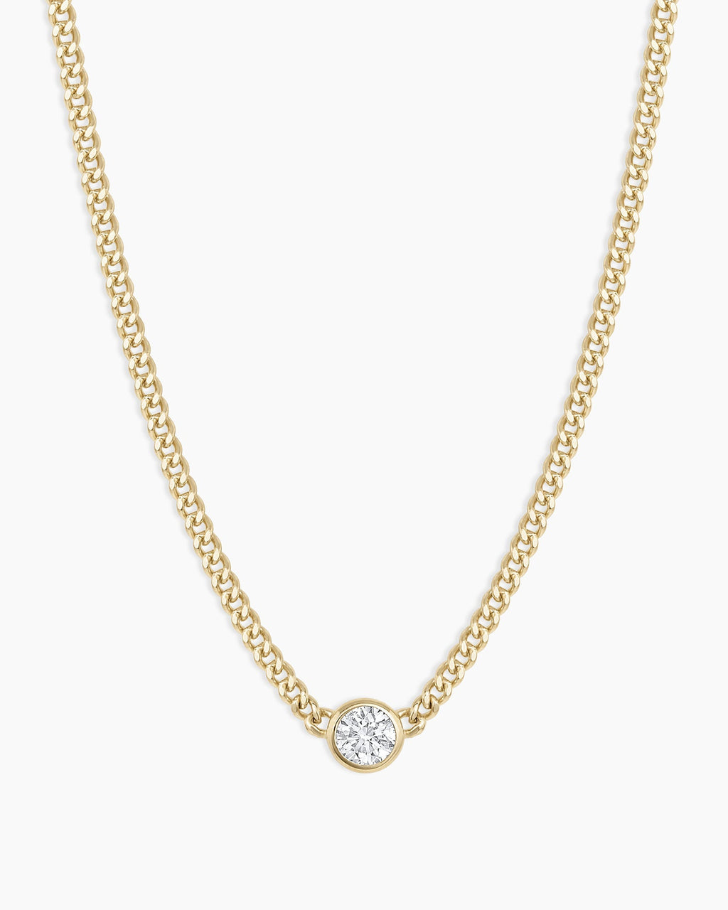 Diamond Wilder Necklace || option::14K Solid Gold