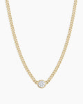 Diamond Wilder Necklace || option::14K Solid Gold