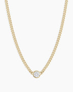 Diamond Wilder Necklace || option::14K Solid Gold