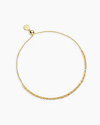 Power Gemstone Brooks Bracelet for Abundance || option::18K Gold Plated, Citrine - Abundance
